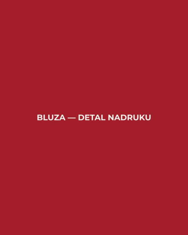 Bluza „Orzeł Biały”, czarna